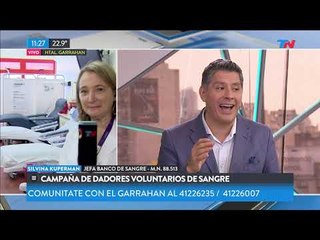 Campaña de dadores voluntarios de sangre