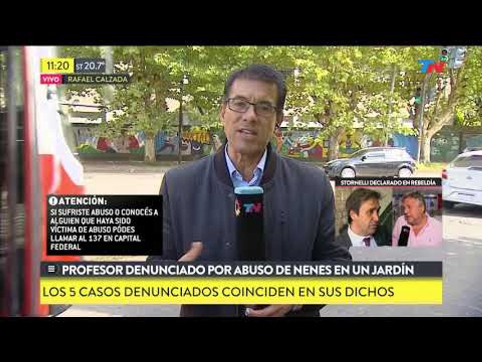 Profesor denunciado por abuso de nenes en un jardín