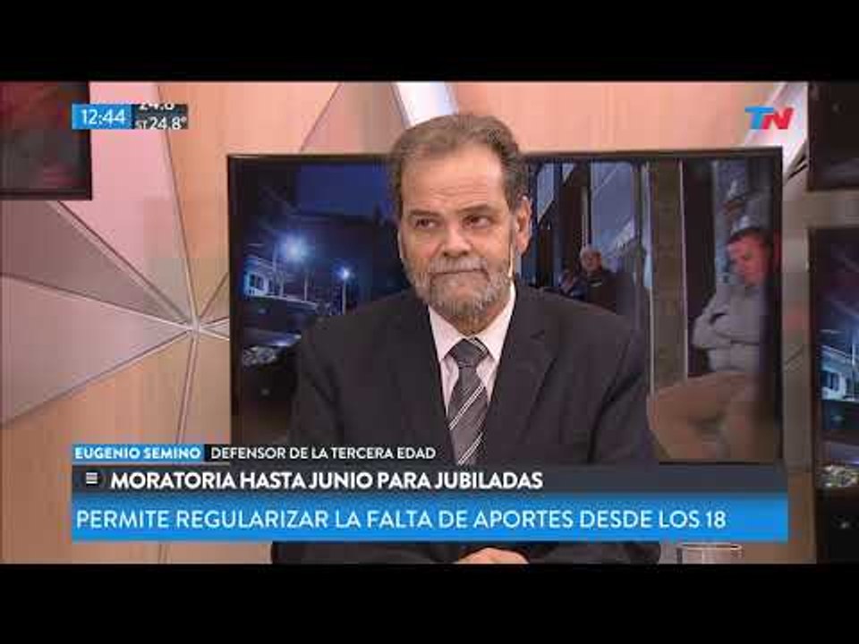 Moratoria hasta Junio para los jubilados