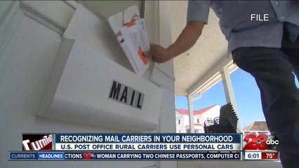 Recognizing mail carriers in your neighborhood