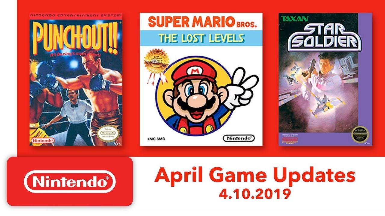 Nintendo Switch Online - Les jeux d'avril 2019 sur NES