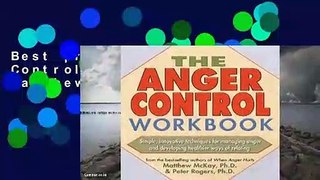 Best product  The Anger Control Workbook - Matthew McKay