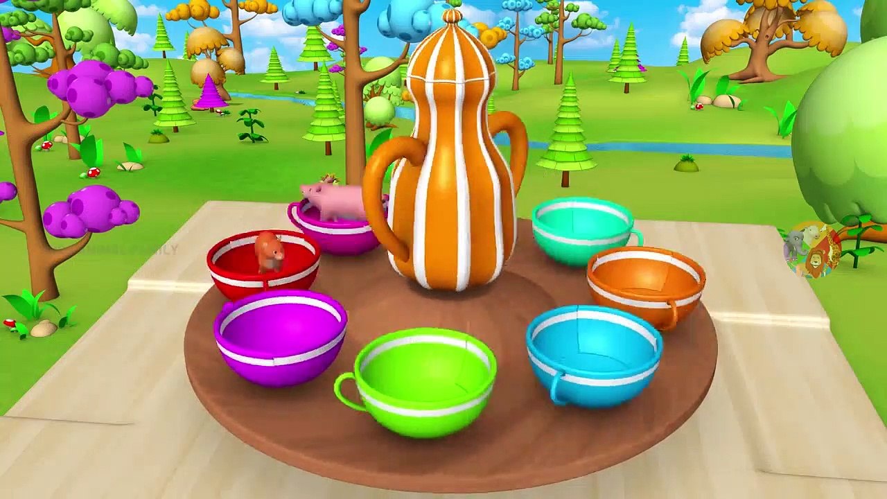 Animaux de la forêt Drôle de Vélo de Course - Apprendre les Animaux de la Grange des Noms et des Sons pour les Enfants d'Apprendre les Animaux de Zoo | Peony Noakes