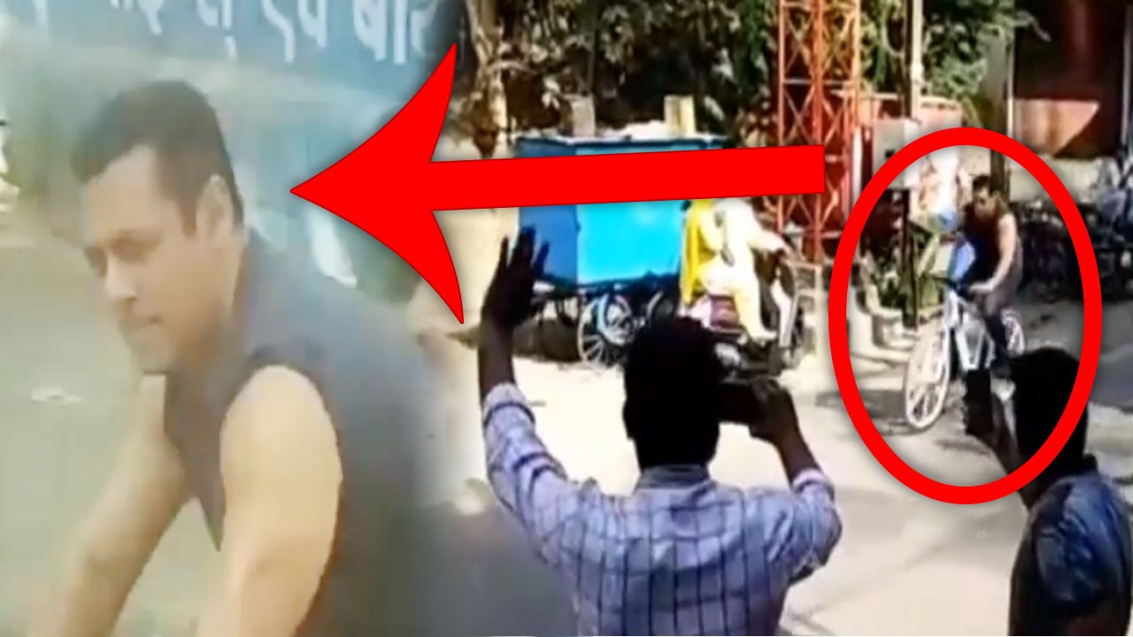 Salman Khan enjoys Cycle ride during Dabangg 3 Shooting; Check Out | FilmiBeat