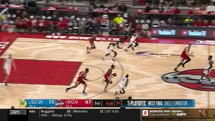 Gary Payton II with 10 Steals vs. Santa Cruz Warriors