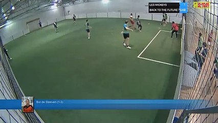 But de Steeven (1-3) - LES MICKEYS Vs BACK TO THE FUTURE TEAM  - 02/04/19 19:00 - LIGUE 4
