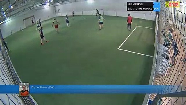 But de Steeven (1-4) - LES MICKEYS Vs BACK TO THE FUTURE TEAM - 02/04/19 19:00 - LIGUE 4