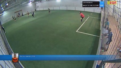 But de Valentin (1-5) - LES MICKEYS Vs BACK TO THE FUTURE TEAM  - 02/04/19 19:00 - LIGUE 4
