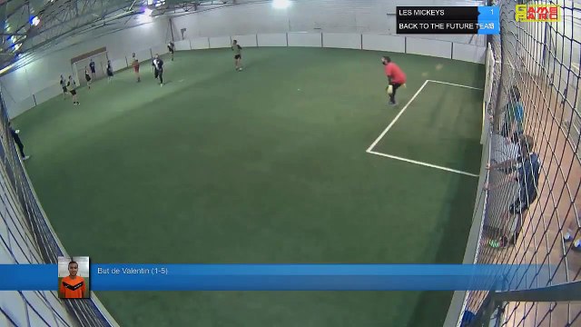 But de Valentin (1-5) - LES MICKEYS Vs BACK TO THE FUTURE TEAM - 02/04/19 19:00 - LIGUE 4