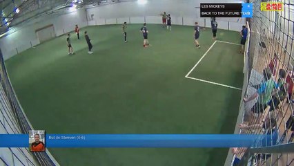 But de Steeven (4-6) - LES MICKEYS Vs BACK TO THE FUTURE TEAM  - 02/04/19 19:00 - LIGUE 4