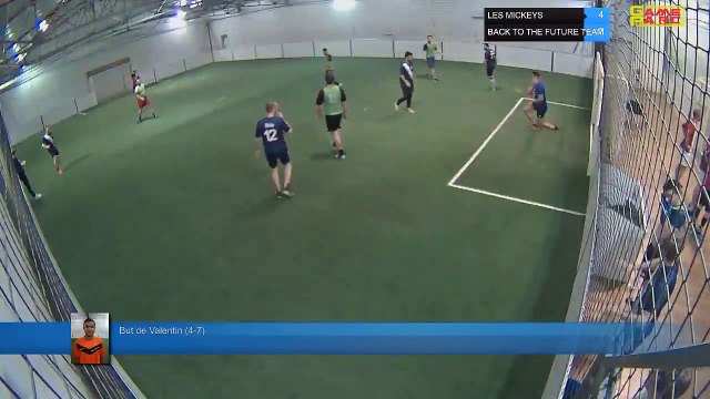 But de Valentin (4-7) - LES MICKEYS Vs BACK TO THE FUTURE TEAM - 02/04/19 19:00 - LIGUE 4