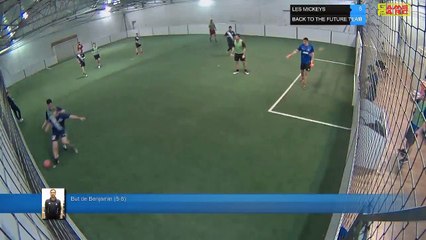 But de Benjamin  (5-8) - LES MICKEYS Vs BACK TO THE FUTURE TEAM  - 02/04/19 19:00 - LIGUE 4