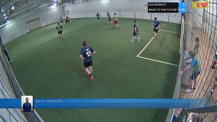 But de Thibault (6-9) - LES MICKEYS Vs BACK TO THE FUTURE TEAM  - 02/04/19 19:00 - LIGUE 4