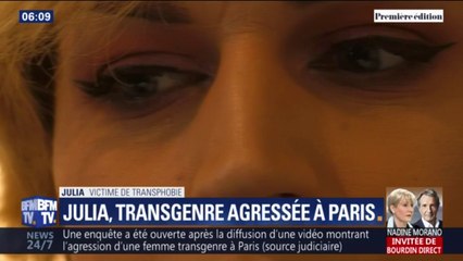 "Il a sorti son sexe en me disant que j'allais devoir lui faire plaisir." Julia, victime d'une agression transphobe, livre son témoignage