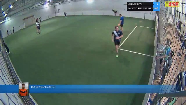 But de Valentin (6-10) - LES MICKEYS Vs BACK TO THE FUTURE TEAM - 02/04/19 19:00 - LIGUE 4