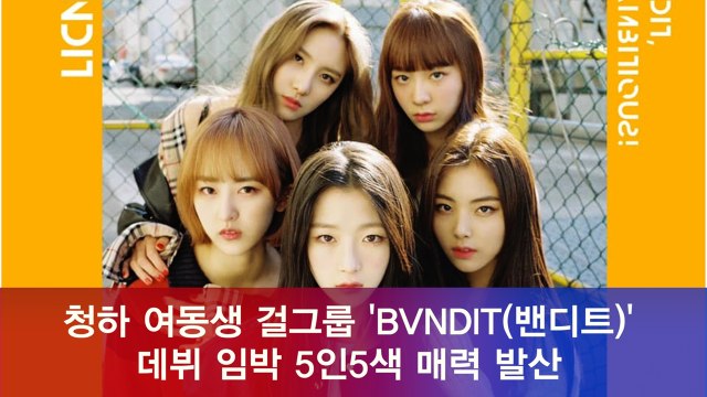 청하 여동생 걸그룹 '밴디트(BVNDIT)' 5인5색 데뷔 컨셉 영상