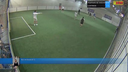 But de David (8-1) - POMPIERS DE CHAUVIGNY  Vs LUSITANOS - 02/04/19 20:00 - LIGUE 2