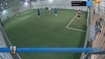 But de Antoine  (2-5) - MONOP UNITED  Vs FC NEVADA - 02/04/19 20:00 - LIGUE 3 - Poitiers Game Parc