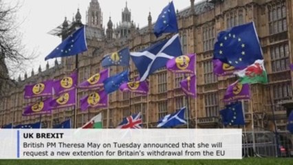 May says she will ask for longer Brexit extension