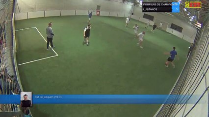 But de joaquim (19-3) - POMPIERS DE CHAUVIGNY  Vs LUSITANOS - 02/04/19 20:00 - LIGUE 2