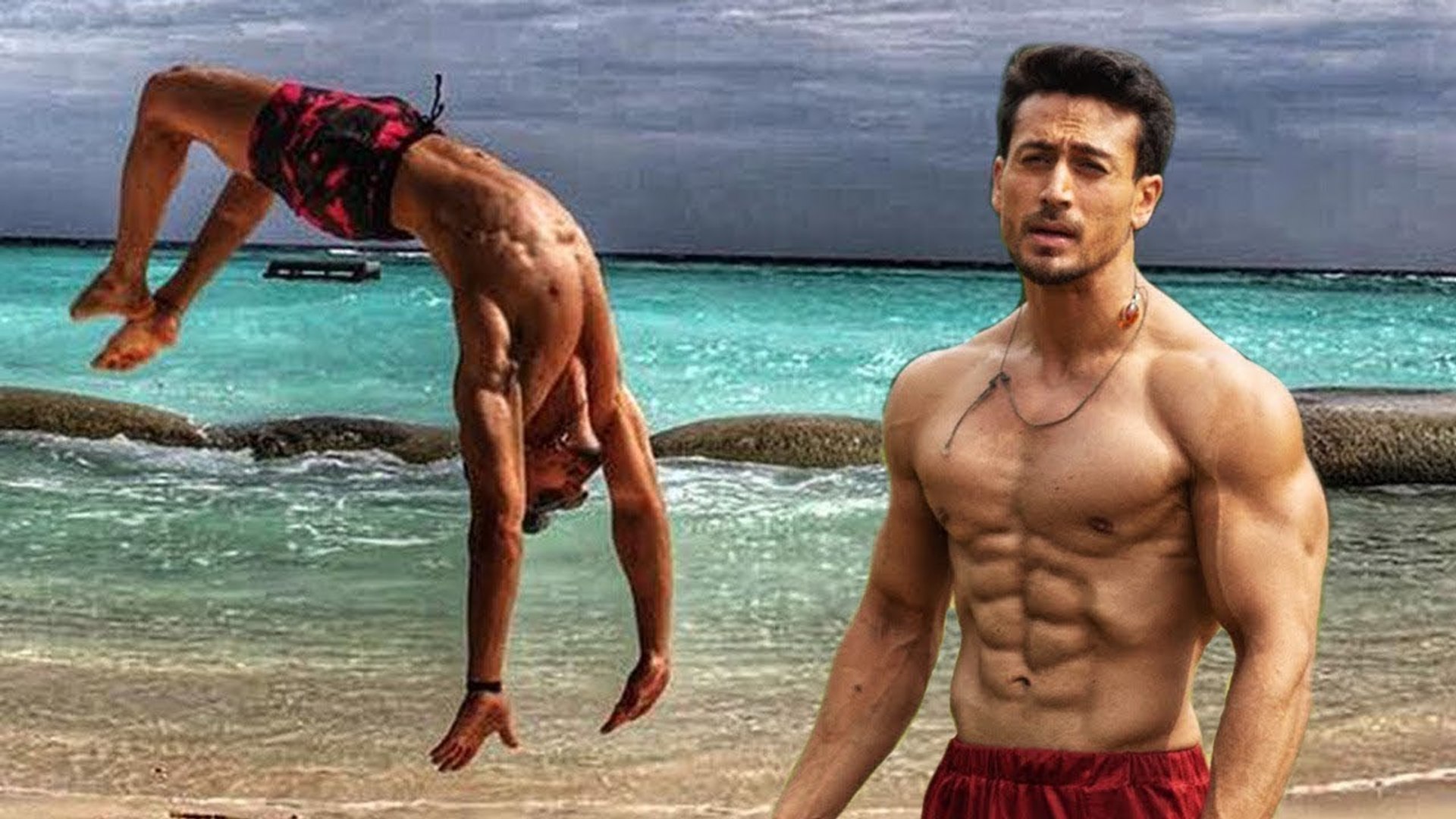 ⁣Tiger Shroff's AMAZING FLIP STUNT Practice For Student Of The Year 2