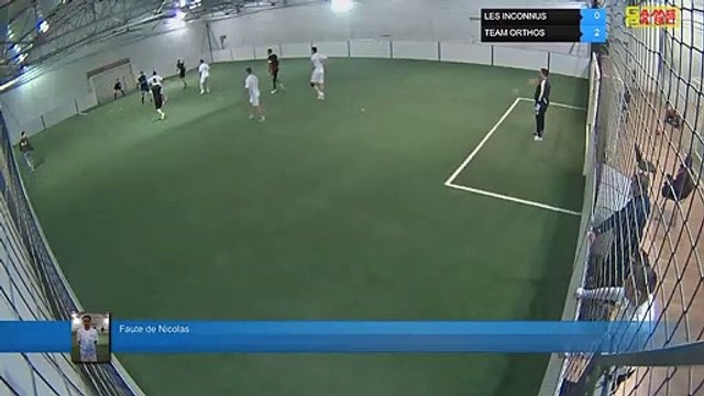 Faute de Nicolas - LES INCONNUS Vs TEAM ORTHOS - 02/04/19 21:00 - LIGUE 2 - Poitiers Game Parc