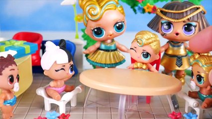 Punk Boi LOL Surprise New Shopkins Pool House and Wedding with JOJO Get Married | Evie Godfrey