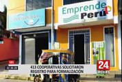 413 cooperativas de ahorro y crédito solicitaron su inscripción en registro de la SBS