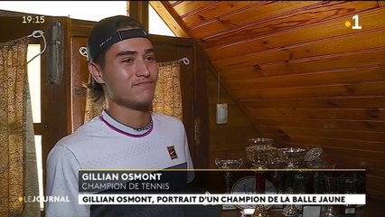 Gillian Osmont, espoir du tennis tahitien