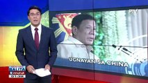 Pangulong Duterte: China, nais na makipagkaibigan sa Pilipinas