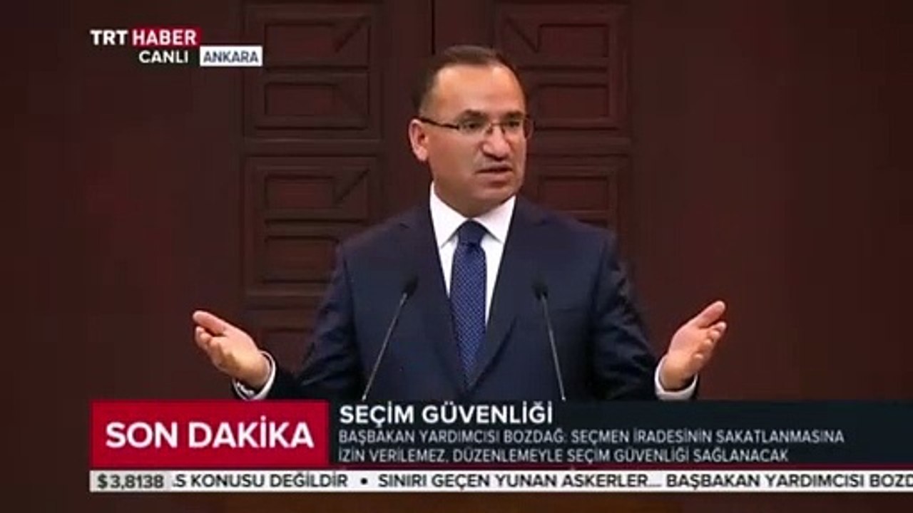 Bekir Bozdağ: "Kim 'sandıkta hile yapılıyor' diyorsa onun kaybettiğini ve kaybına bahane arıyor demektir"