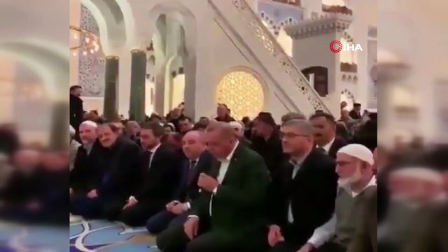 Cumhurbaşkanı Erdoğan'dan Çamlıca Camii'nde Kur'an Tilaveti