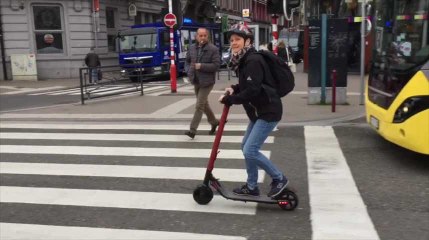 Nous avons testé la trottinette électrique en ville