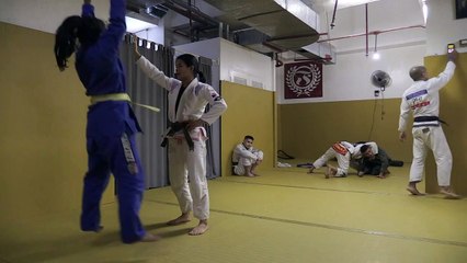 Jiu-jitsu champ battles Philippines' sex abuse scourge