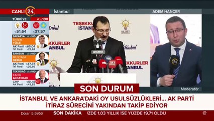 AK Parti itiraz sürecini takip ediyor