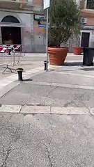 Area pedonale di Bisceglie, lungomare.