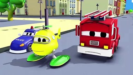 La Super Patrouille -  Bébé Lily le BUS et Ben le TRACTEUR sont coincés dans un conteneur