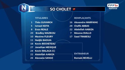 Composition de l'équipe de Cholet
