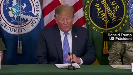 Trump: Unser Land ist voll