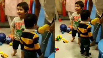 Taimur Ali Khan's PLAYTIME super-adorable video goes viral | FilmiBeat