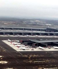 İstanbul Havalimanı'ndaki Son Durum Havadan Görüntülendi