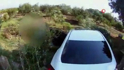 Görünmez kaza böyle kaydedildi