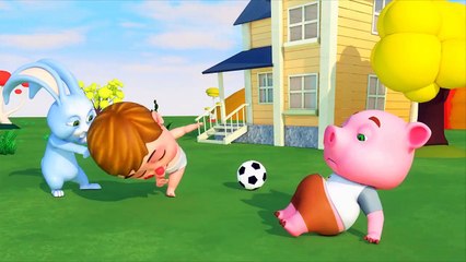 Children take a bath - practice the Swim - children's songs education For children
