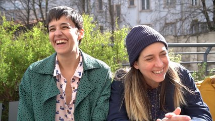 Interview de Sarah Hafner et June Pla