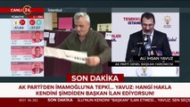 AK Parti Genel Başkan Yardımcısı Yavuz açıklama yapıyor