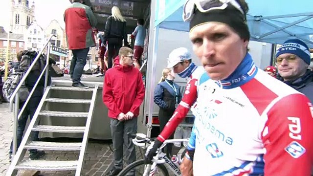 Arnaud Démare - interview au départ - Dwars Door Vlaanderen 2019