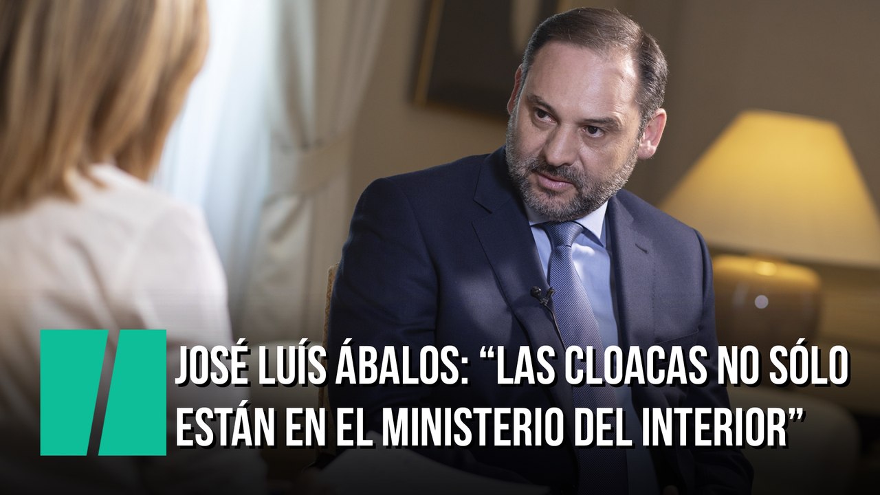 José Luis Ábalos: "Las cloacas no sólo están en el Ministerio del Interior"