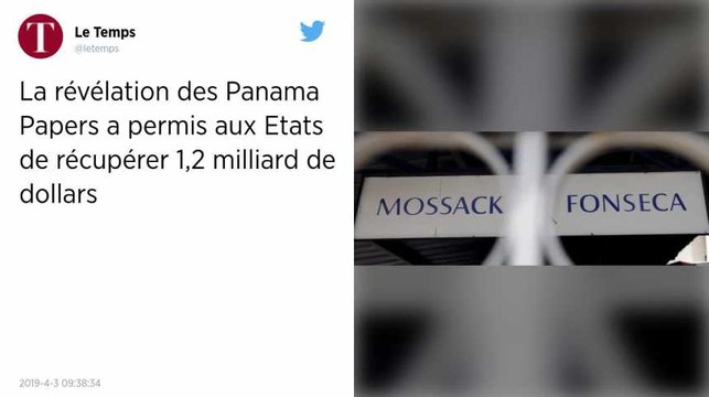 1,2 milliard de dollars recouvrés par 22 pays grâce aux Panama Papers