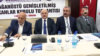 HAK-İŞ/HİZMET-İŞ Sendikası Başkanlar Kurulu toplandı