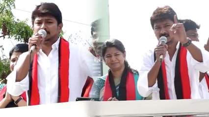 Télécharger la video: Udhayanidhi criticises Modi | இந்தியாவின் வில்லன் மோடி: உதயநிதி ஸ்டாலின்- வீடியோ